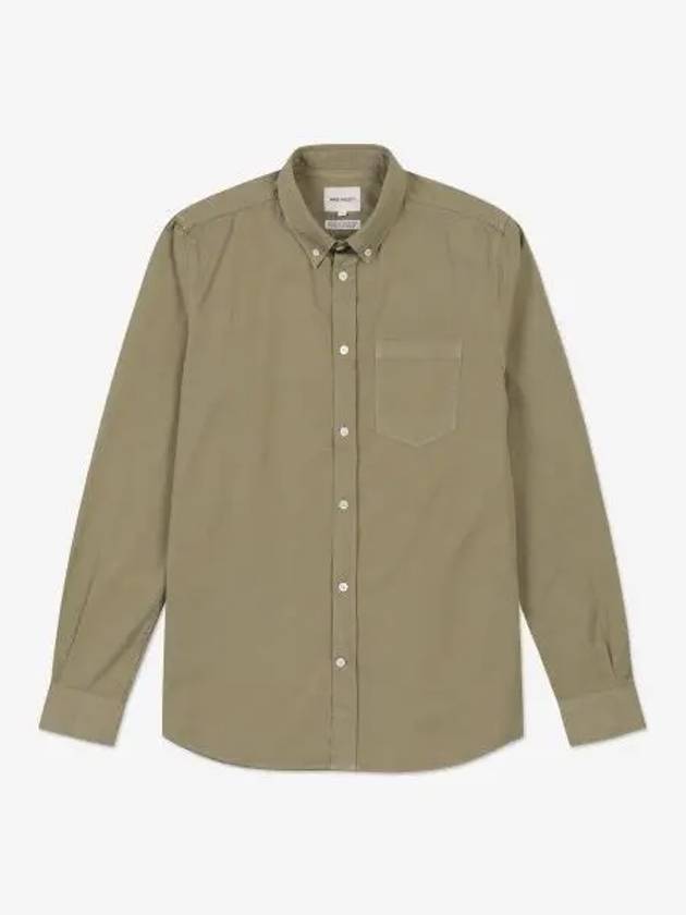 Anton Wright Twill Shirt Utility Khaki N4007900966 - NORSE PROJECTS - BALAAN 1