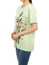 Women s Short Sleeve T Shirt HOLLYWOOD ESW LIME W - WILD DONKEY - BALAAN 4