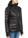 High Bridge Light Tech Hooded Down Padding Jacket Black - CANADA GOOSE - BALAAN 5