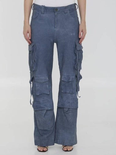 Leather Cargo Pants - SALVATORE SANTORO - BALAAN 1