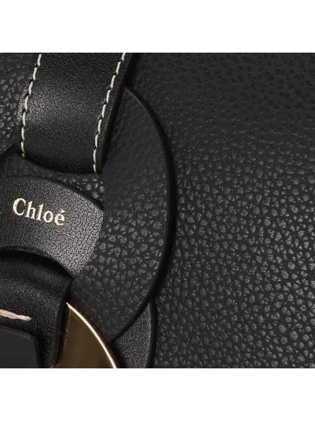 Daryl Small Saddle Shoulder Bag Black - CHLOE - BALAAN.