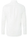 Men's Slim Fit Stretch Oxford Long Sleeve Shirt White - POLO RALPH LAUREN - BALAAN 4