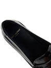 Monogram Leather Loafers Black - SAINT LAURENT - BALAAN 8