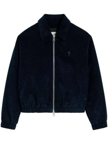 Jacket HJK037 CO0089 4011 BLUE - AMI - BALAAN 1