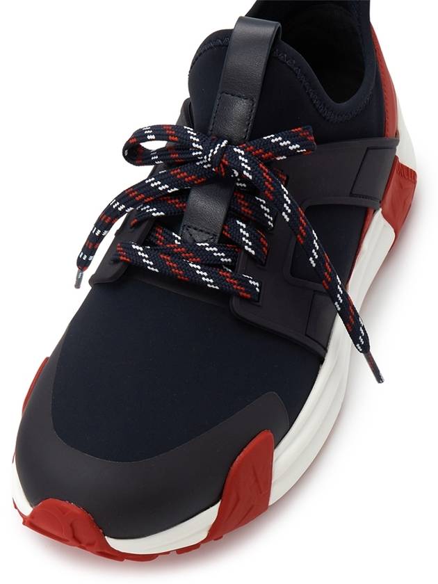 Lunarove Low Top Sneakers Navy Red - MONCLER - BALAAN 8