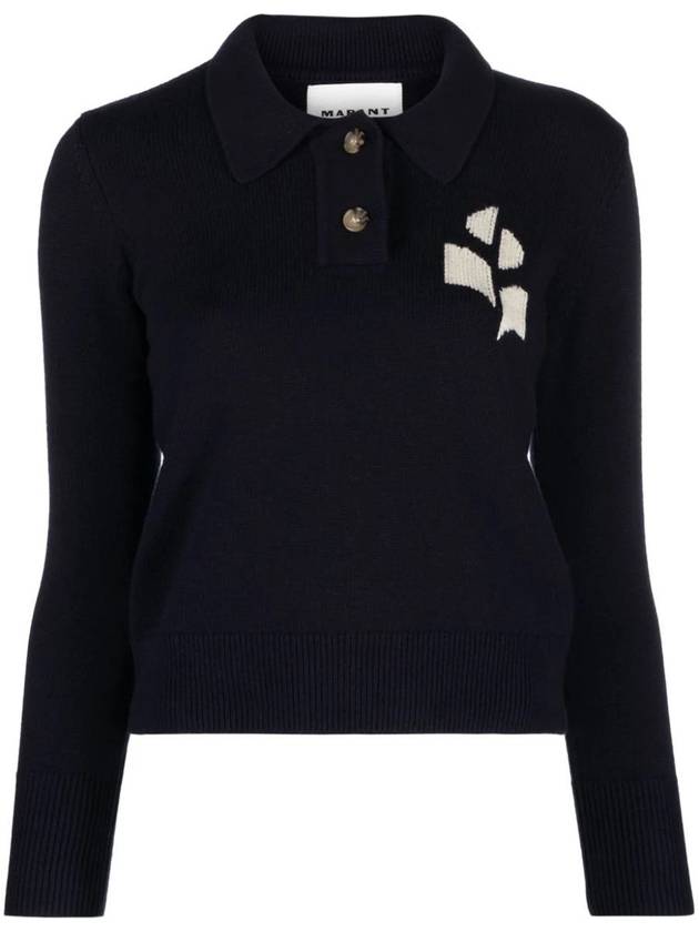 Isabel Marant Étoile Nola Polo Shirt With Logo - ISABEL MARANT ETOILE - BALAAN 1