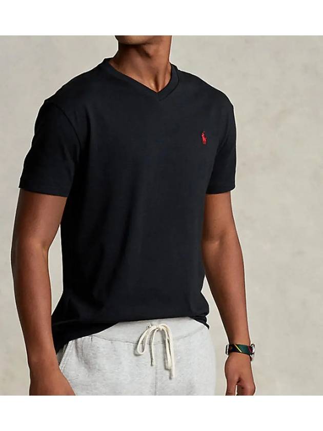 24SS Polo Men's Classic Fit Jersey V-Neck T-Shirt 710708261006 - RALPH LAUREN - BALAAN 2