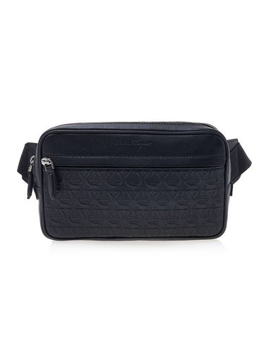 Gancini Belt Bag Black - SALVATORE FERRAGAMO - BALAAN 1