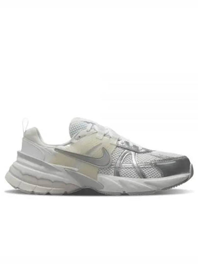 V2K Run Low Top Sneakers Metallic Silver White - NIKE - BALAAN 2