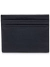 Logo Card Wallet Black - EMPORIO ARMANI - BALAAN.