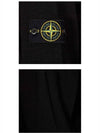 Pure Light Wool Knit Cardigan Black - STONE ISLAND - BALAAN 6