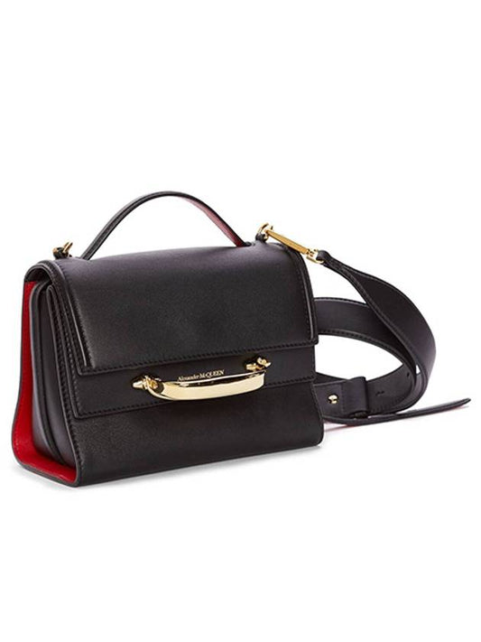 The Story Leather Shoulder Bag Black - ALEXANDER MCQUEEN - BALAAN 2