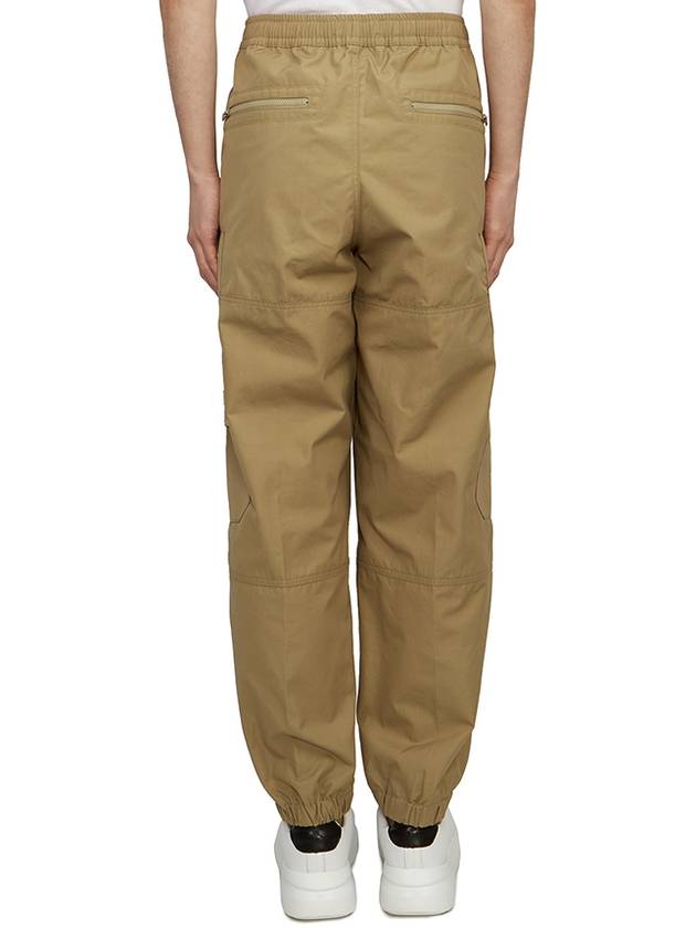 Ghost Piece O Ventile Cotton Cargo Straight Pants Beige - STONE ISLAND - BALAAN 5