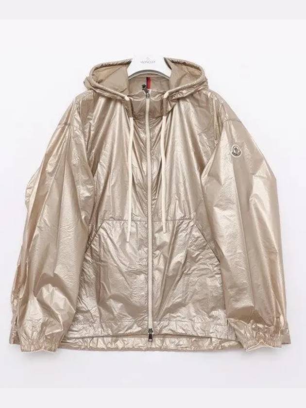 TAZENAT patch logo hooded windbreaker women s jacket 1A00083 596OY M11 1039151 - MONCLER - BALAAN 1