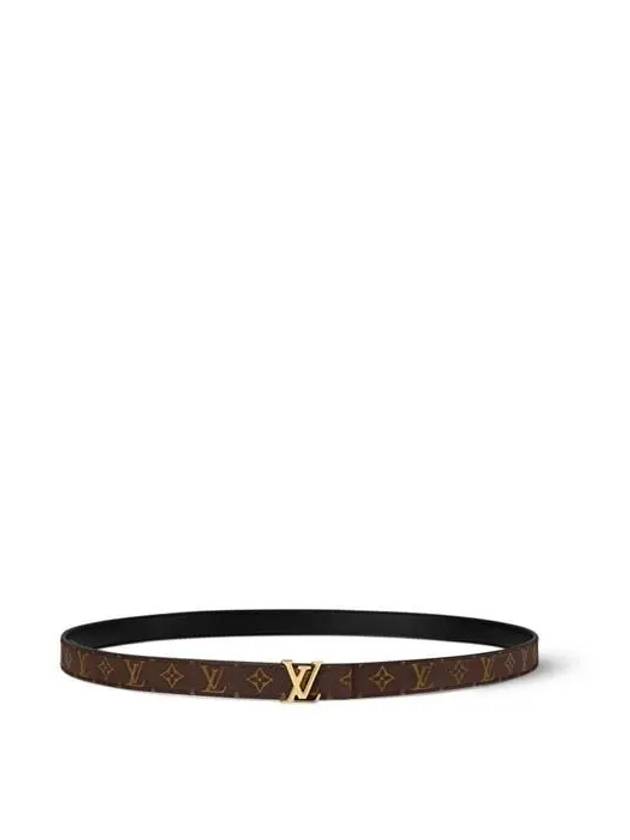 LV Iconic 20MM Reversible Leather Belt Black Brown - LOUIS VUITTON - BALAAN 5