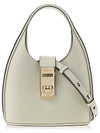 Ferragamo Women's Gancini Soft Mini Tote Bag 21 3978 MASCARPONE CALF 0764456 - SALVATORE FERRAGAMO - BALAAN 1