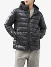 Crofton Hooded Down Padding Jacket Carbon - CANADA GOOSE - BALAAN 2