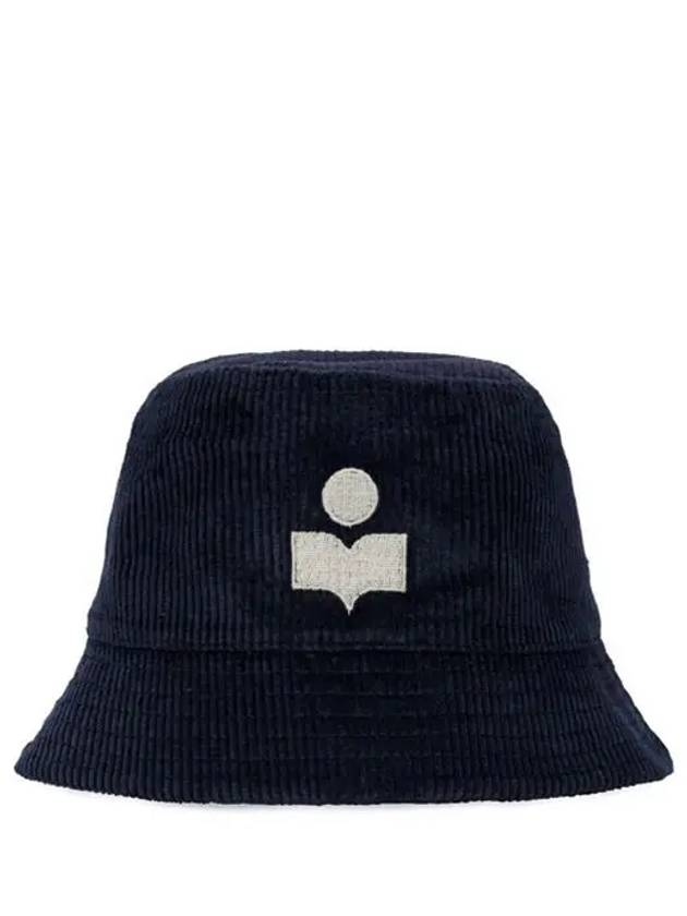 Hailey Corduroy Bucket Hat Faded Night - ISABEL MARANT - BALAAN 5