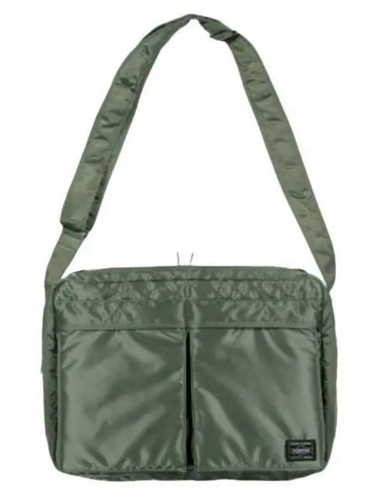 Tanker Logo Cross Bag Sage Green - PORTER YOSHIDA - BALAAN 2