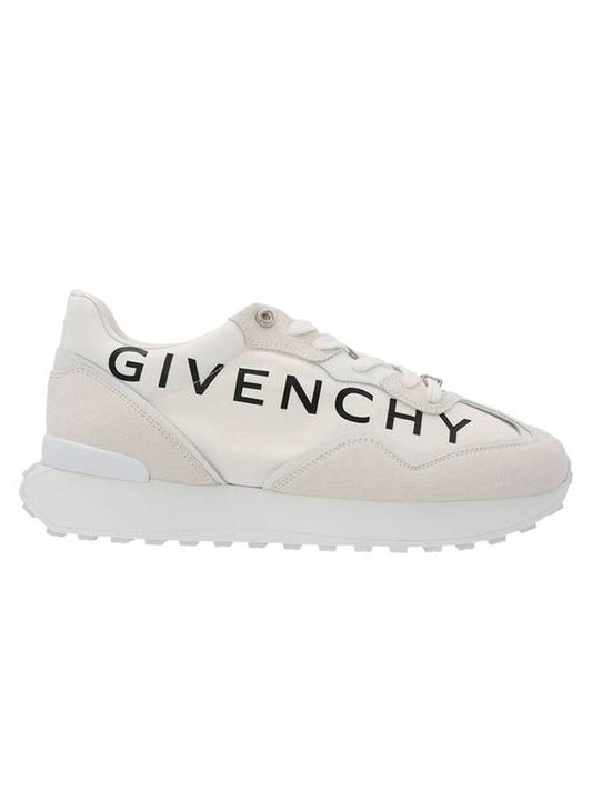 GIV Runner Logo Low Top Sneakers White - GIVENCHY - BALAAN 1
