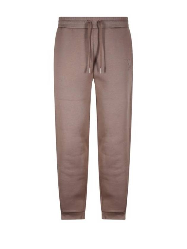 Mattiussi Track Pants Light Taupe - AMI - BALAAN 1