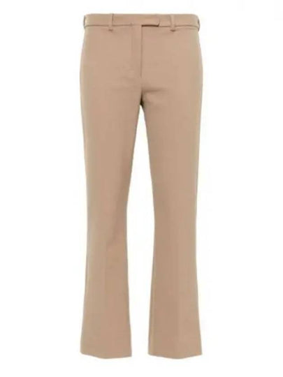 Umanita Cotton Crop Pants Beige - MAX MARA - BALAAN 2