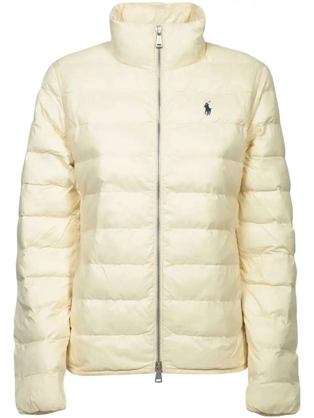 Pony Embroidery Zipper Padding White - POLO RALPH LAUREN - BALAAN 2