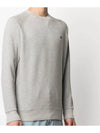 Grey Fox Head Patch Classic Sweatshirt Grey Melange - MAISON KITSUNE - BALAAN 4