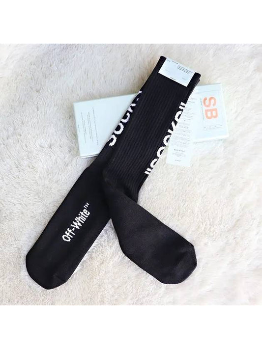 Logo socks OMRA001E18120010 - OFF WHITE - BALAAN 1