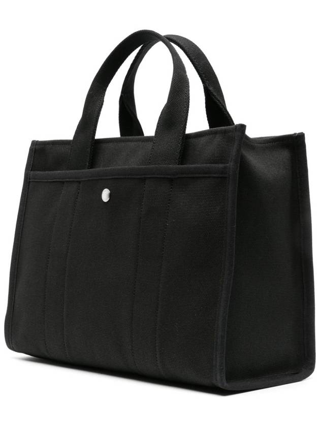 Logo Cargo Canvas Tote Bag Black - COACH - BALAAN 4