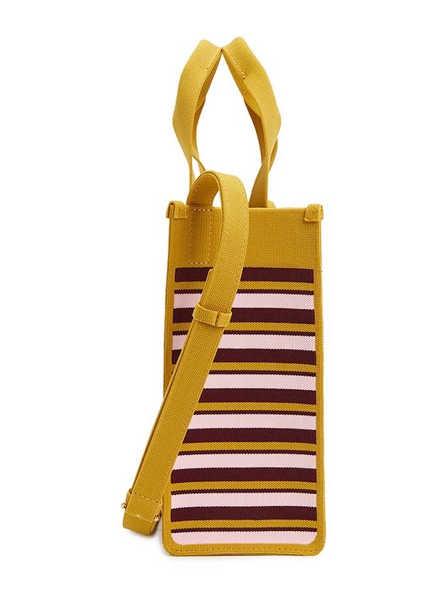 Men's Striped Jacquard Knit Shopper Bag Multicolor SHMP0083Q1P6485ZO729 - MARNI - BALAAN 3