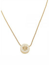 Kira Enamel Pendant Necklace Gold - TORY BURCH - BALAAN 2