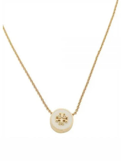 Kira Enamel Pendant Necklace Gold - TORY BURCH - BALAAN 2