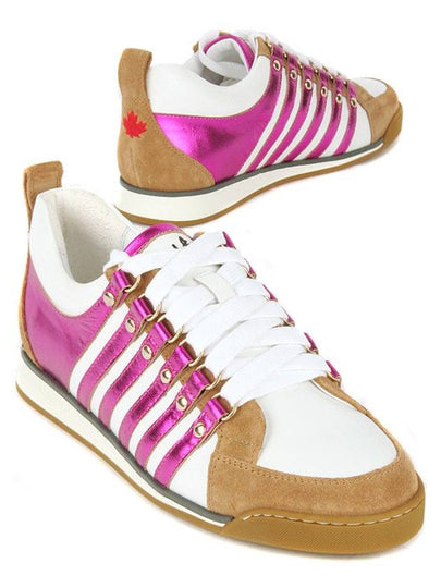 Dsquared K507 V100 43 Jin Pink Pearl Six Line Sneakers - DSQUARED2 - BALAAN 2