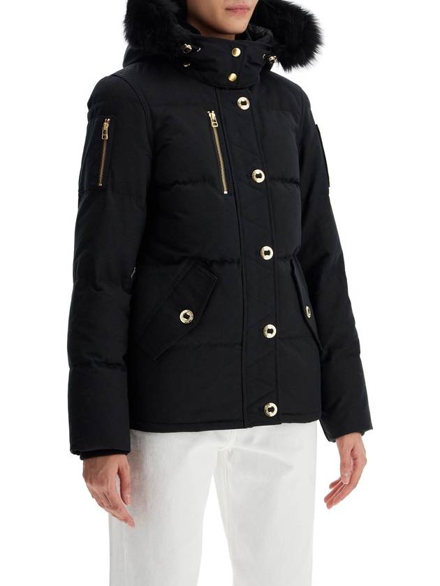 "3q canvas down jacket with shear - MOOSE KNUCKLES - BALAAN 2