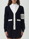 Thome Browne 4 Bar Cardigan Navy - THOM BROWNE - BALAAN 3