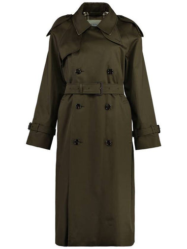 Burberry Double-Breasted Trench Coat - BURBERRY - BALAAN 1