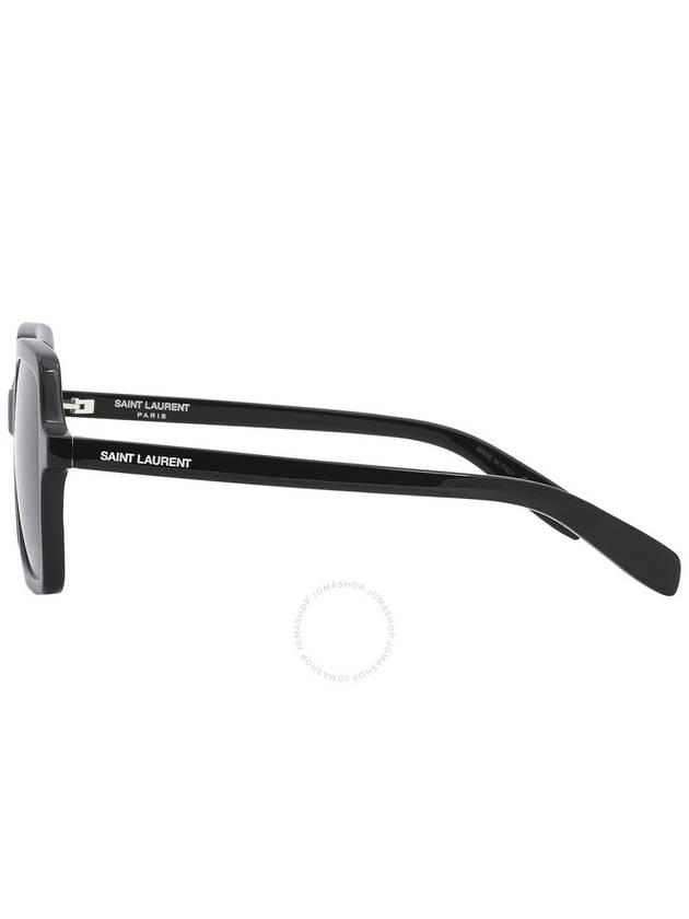 Saint Laurent Grey Gradient Square Ladies Sunglasses SL 174 001 56 - SAINT LAURENT - BALAAN 3