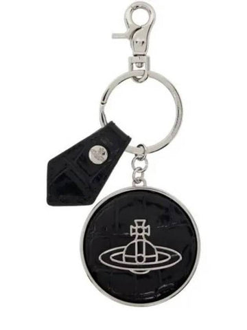 Keyring 8203011HW L0039 N401 Black - VIVIENNE WESTWOOD - BALAAN 1