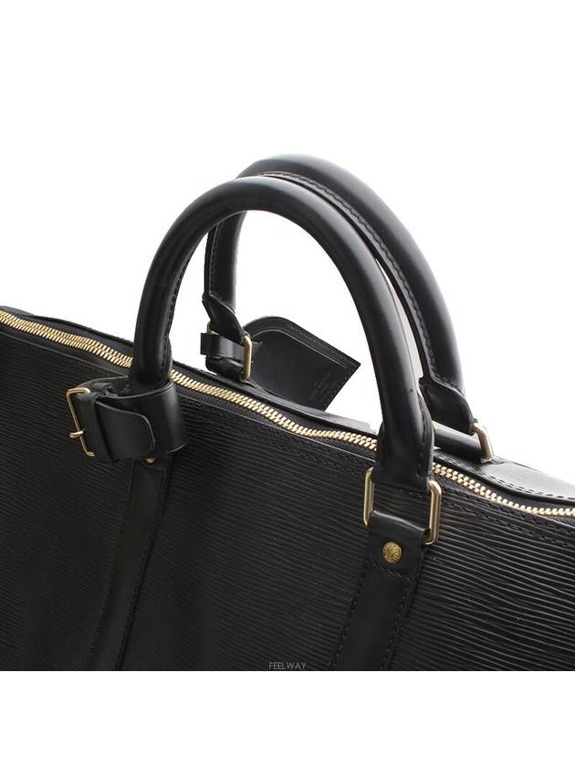 Black Epi Keepall 50 Travel Bag - LOUIS VUITTON - BALAAN 6