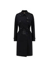 Kensington Trench Coat Black - BURBERRY - BALAAN 2