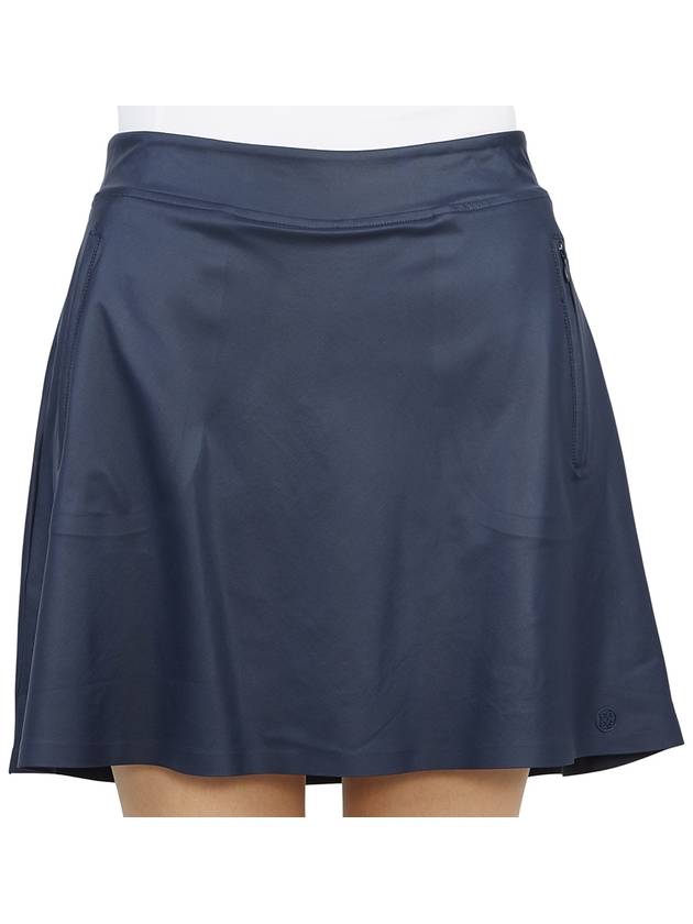 Women's Effortless Golf Skirt Twilight Navy - G/FORE - BALAAN 7