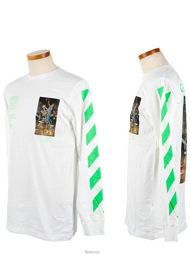 Pascal Painting Long Sleeve T-Shirt White - OFF WHITE - BALAAN 4