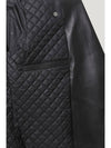 BLACK PREMIUM LEATHER BIKER JACKET - IRO - BALAAN 6