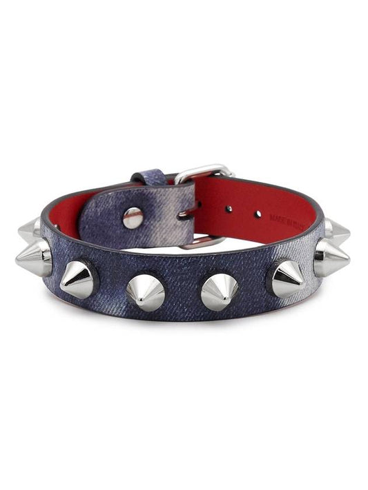 Loubi Link Bracelet Blue - CHRISTIAN LOUBOUTIN - BALAAN 1