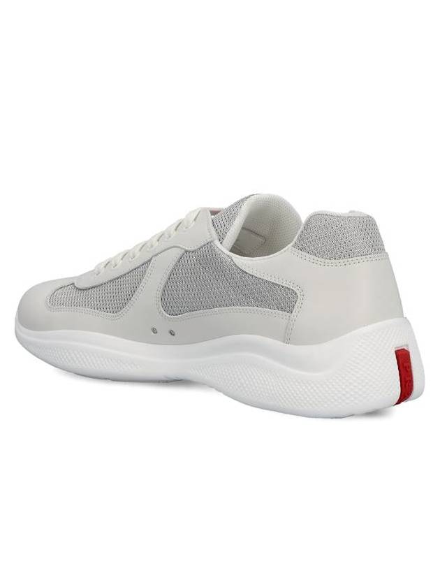 Men's America's Cup Low Top Sneakers White - PRADA - BALAAN 4