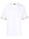 Greca Gym Logo Crew Neck Short Sleeve T-Shirt White - VERSACE - BALAAN 2