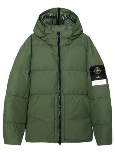 down padded jacket jumper - STONE ISLAND - BALAAN 1