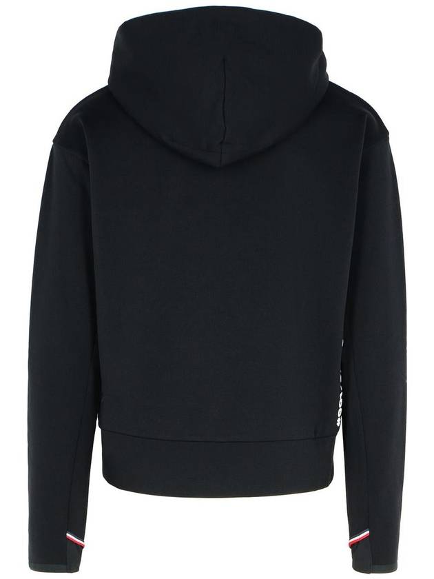 Grenoble logo hoodie black - MONCLER - BALAAN 4