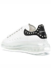 Oversized Low Top Sneakers White Black - ALEXANDER MCQUEEN - BALAAN 5